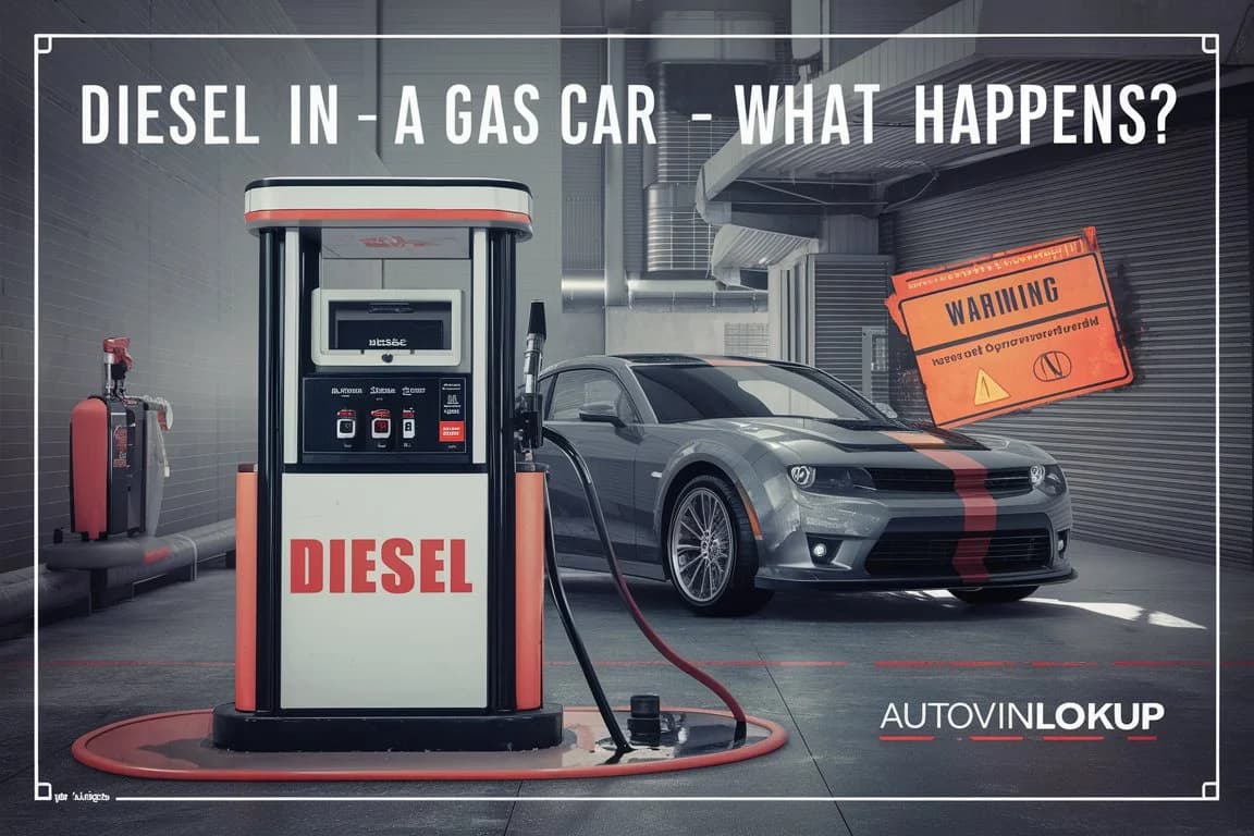 Diesel in a Gas Car: What Happens & How to Fix It