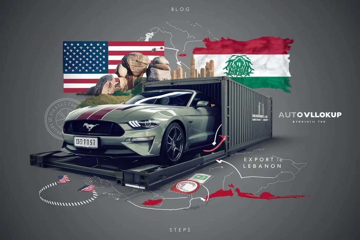 Exporting Cars from USA to Lebanon: A Complete Guide