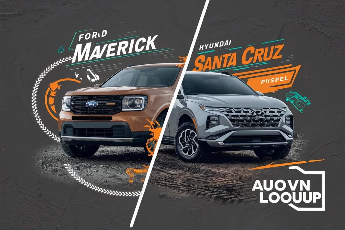 Ford Maverick vs. Hyundai Santa Cruz Comparison: Which Compact Truck Reigns?