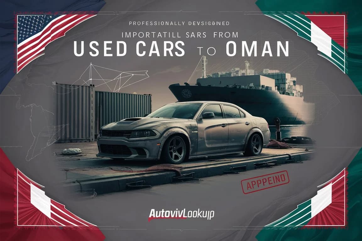 Importing Used Cars from USA to Oman: A Complete Guide