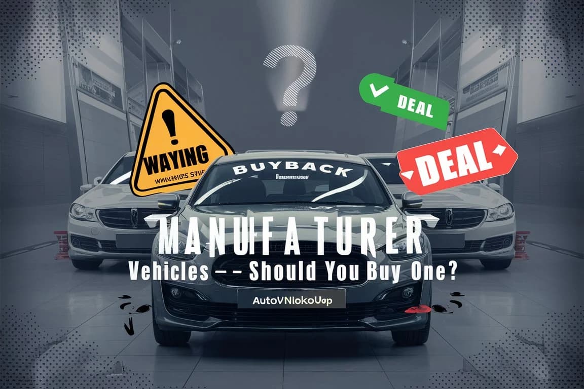 Manufacturer Buyback Vehicles – Should You Buy One?