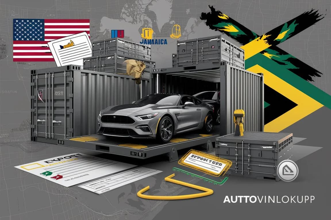 Step-by-Step Guide for Exporting Cars to Jamaica