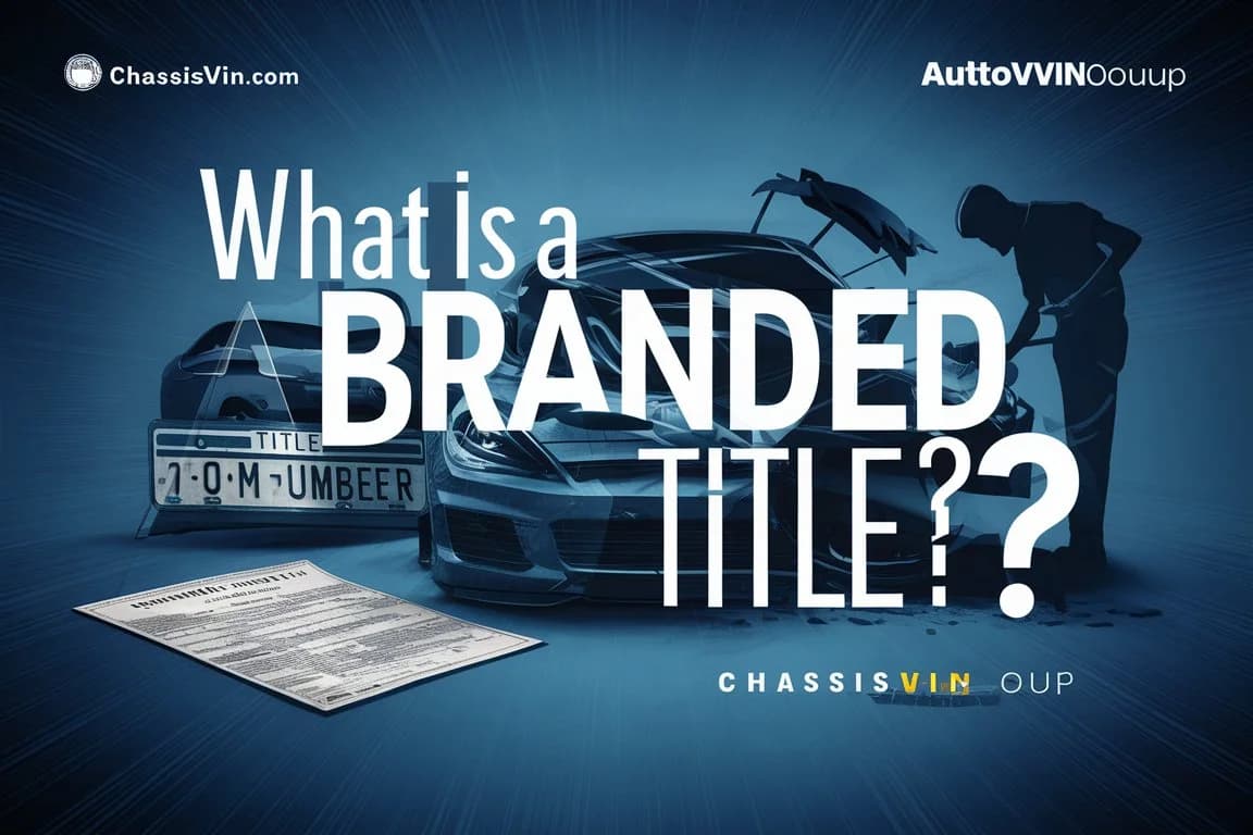What Is a Branded Title? Understanding Vehicle Titles and History